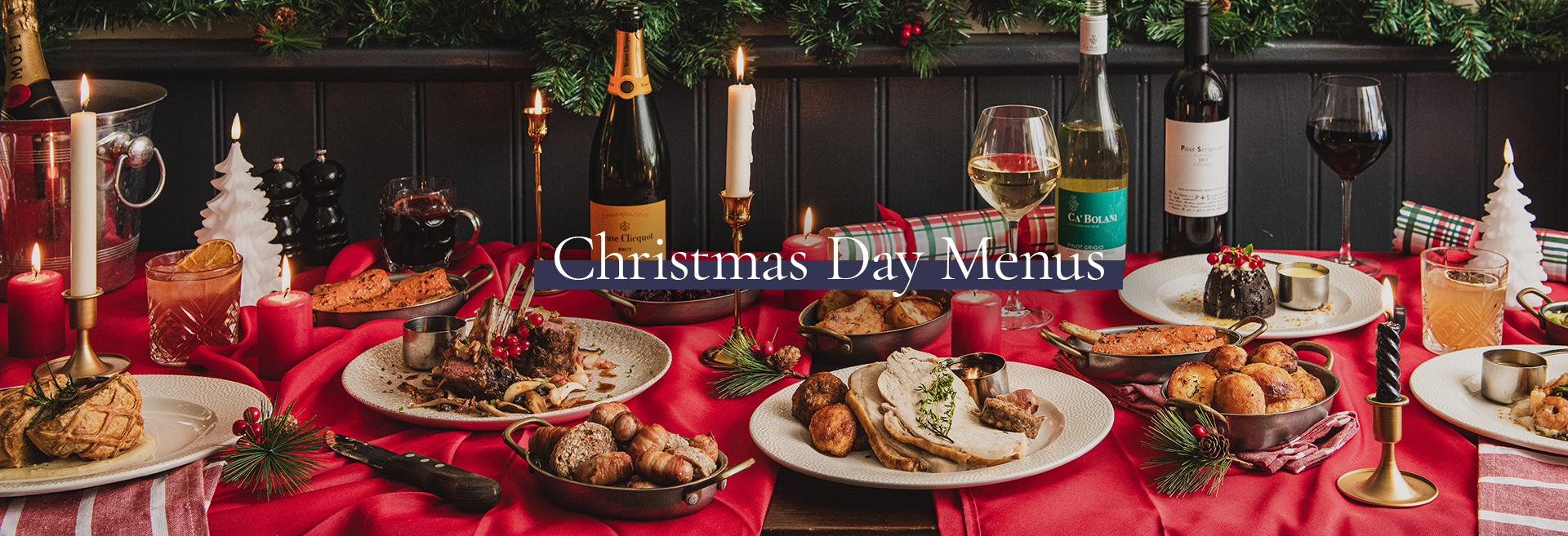 Christmas Day dinner at The Spaniards Inn