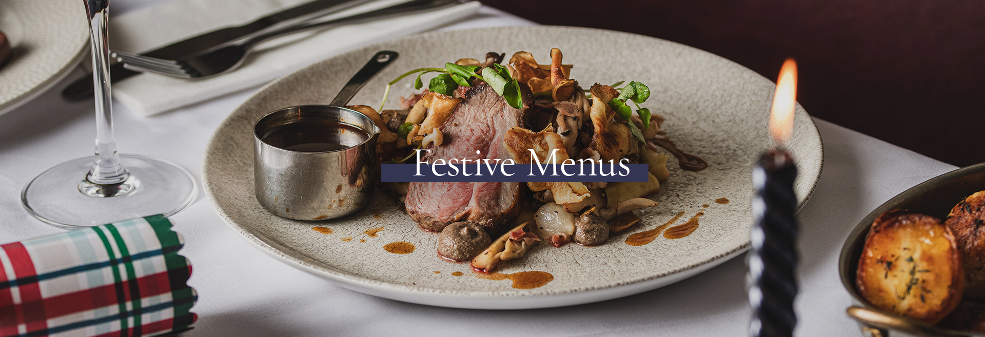 Festive Christmas Menu at The Spaniards Inn 